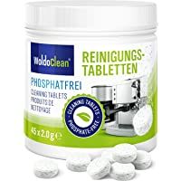 WoldoClean Pastillas de limpieza sin fosfatos para cafeteras automáticas- cafeteras- Jura- Delonghi- Bosch- Siemens…